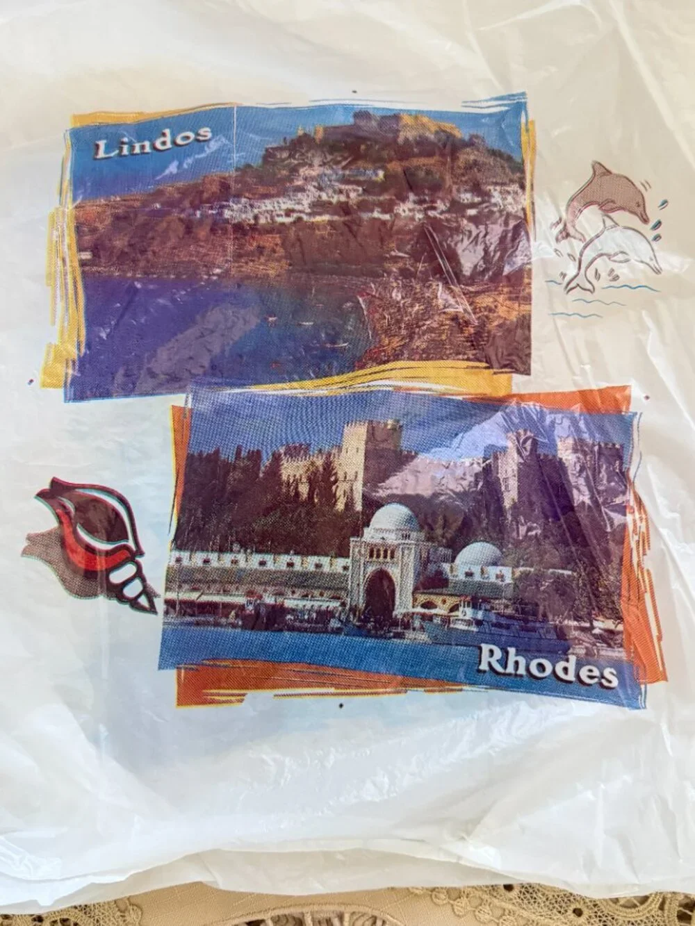 NEW Linen Tablecloth from Greece Lace Embroidery Cut Out Handwork